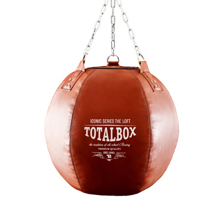 Купить Груша кожаная боксерская "LOFT Шар" Totalbox в Ачинске 