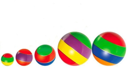 Купить Мячи резиновые (комплект из 5 мячей различного диаметра) в Ачинске 