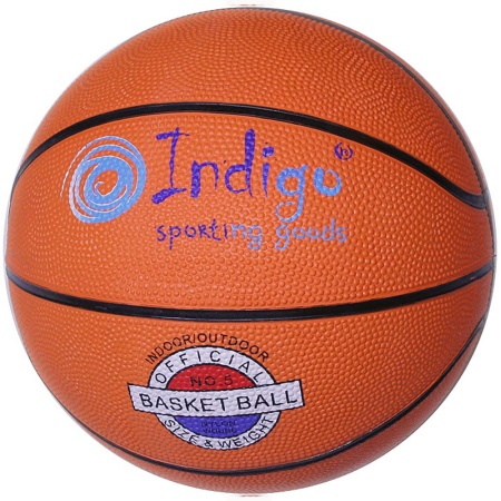 Купить Мяч баскетбольный Indigo №5 в Ачинске 