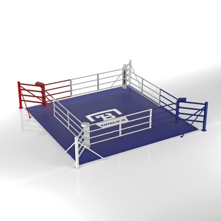 Купить Ринг боксерский напольный Totalbox на упорах 6х6м в Ачинске 