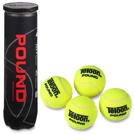 Купить Мяч для большого тенниса Teloon 828Т Р4  (4 шт) в Ачинске 