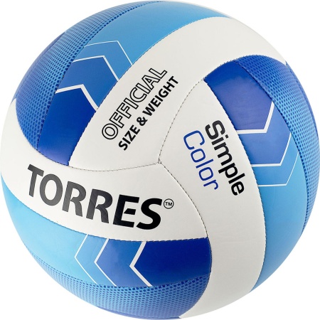 Купить Мяч волейбольный Torres Simple Color любительский р.5 в Ачинске 